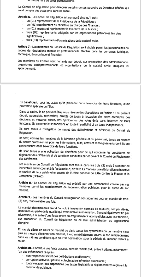 Supposée nomination illégale du nouveau DG de l'Arcop par le Président Bassirou Diomaye Faye : l'analyse du décret 2023-832