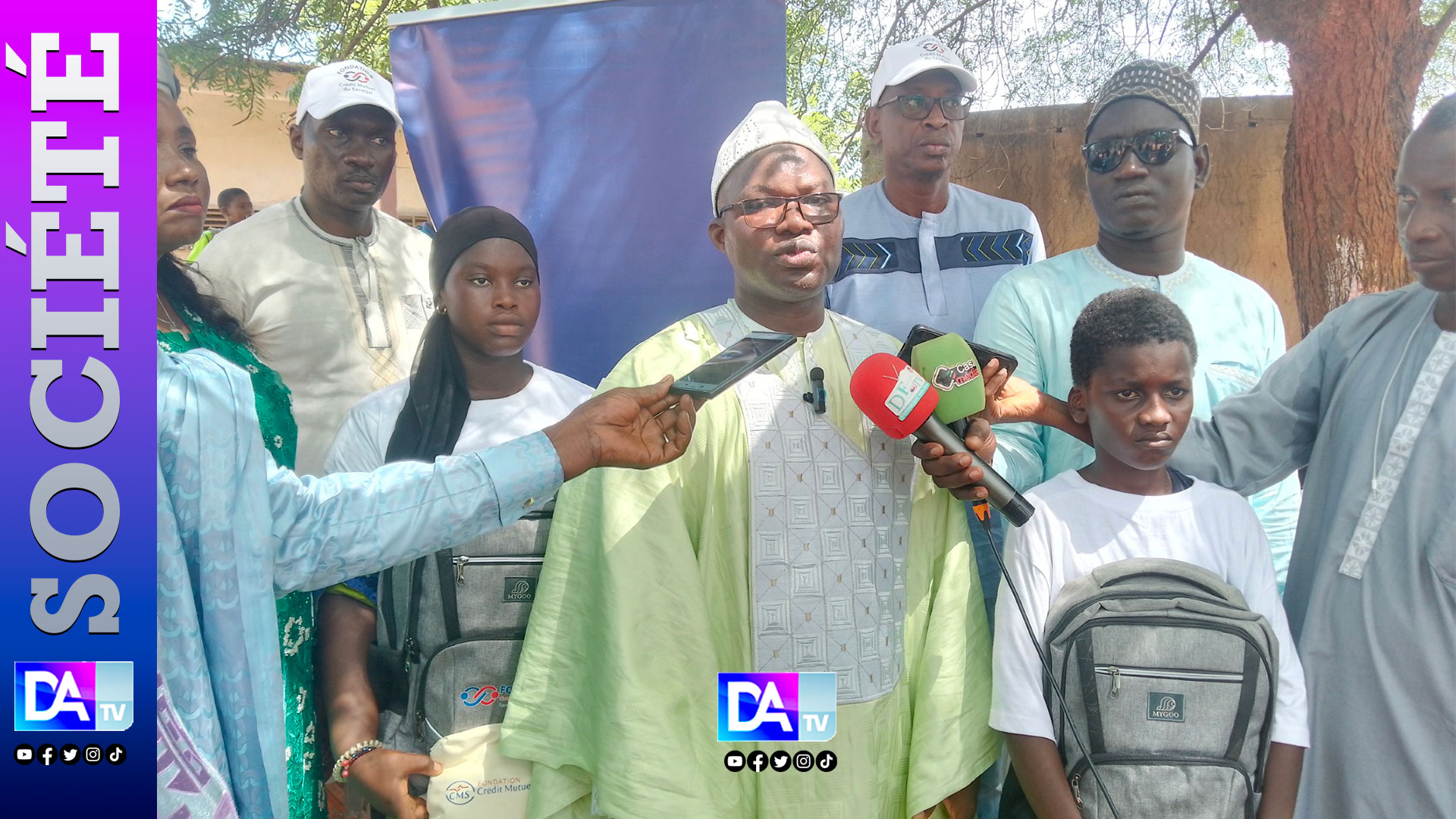 Lutte contre la déperdition scolaire à Kolda : La fondation du Crédit Mutuel du Sénégal au chevet des élèves issus des couches défavorisées...