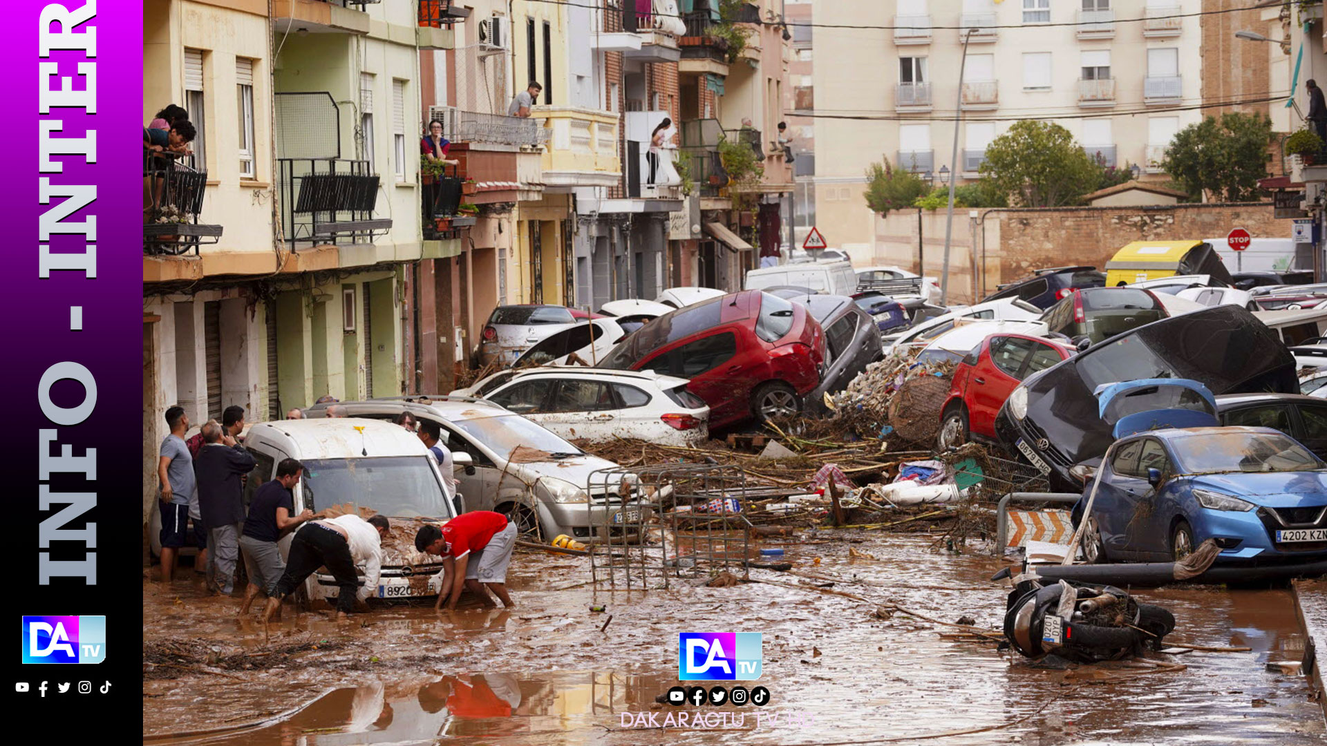 Espagne: au moins 73 morts et de nombreux disparus dans des inondations "dantesques"