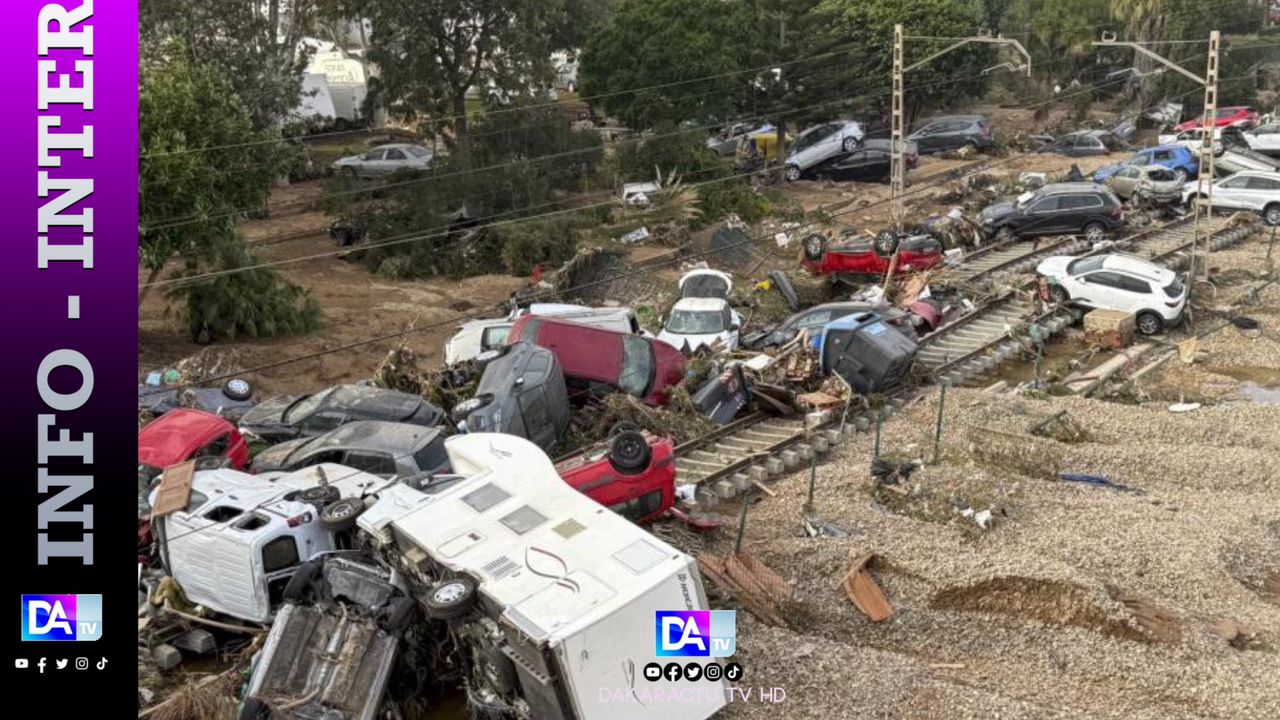 Espagne /Valence sous les eaux : Une catastrophe Naturelle entraine 95 morts  et des disparus