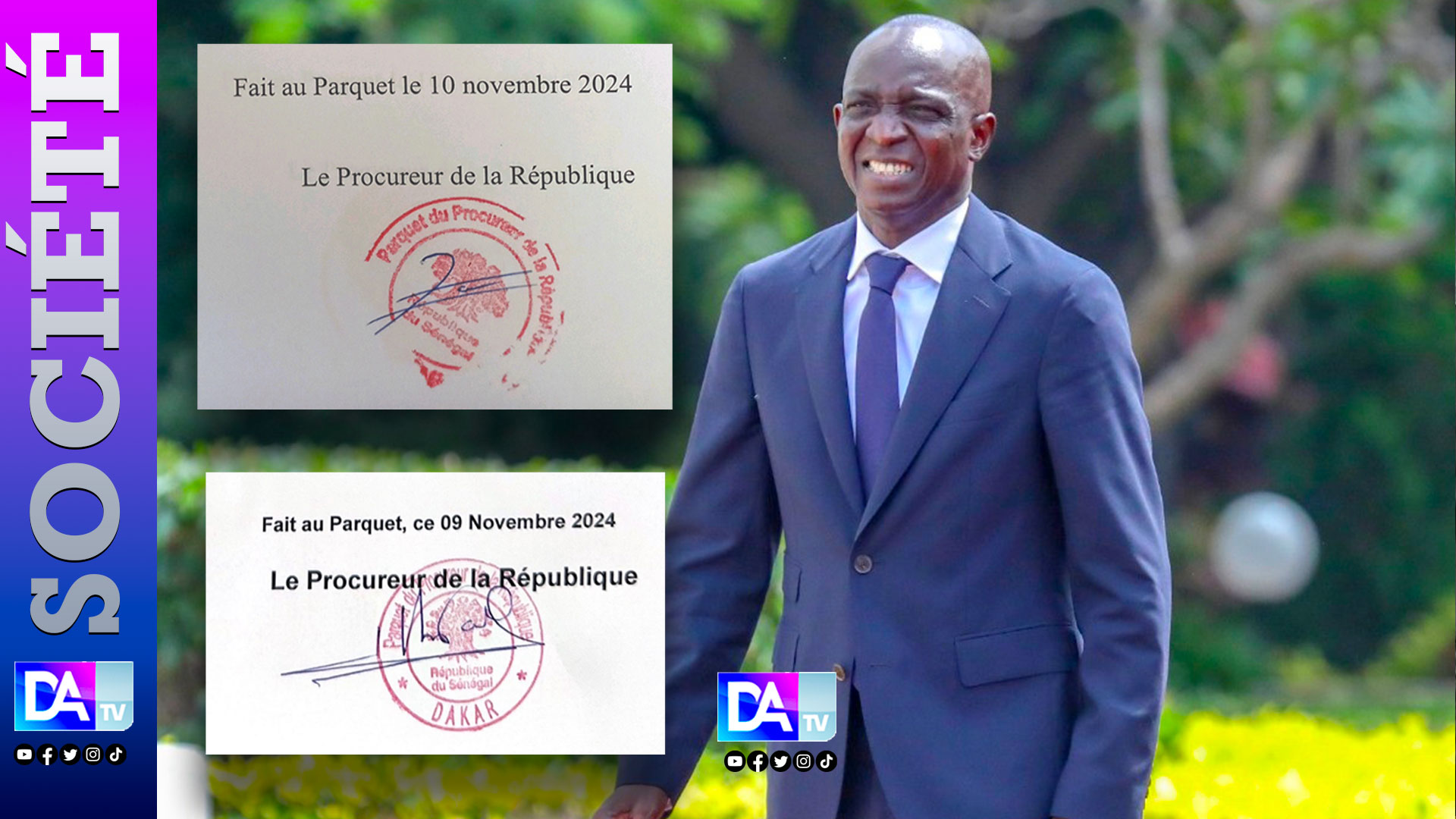 Décès de Mamadou M. Bâ/ polémique autour des deux signatures différentes du parquet : le 2e communiqué porte la signature du substitut du procureur, le parquet étant un et indivisible.