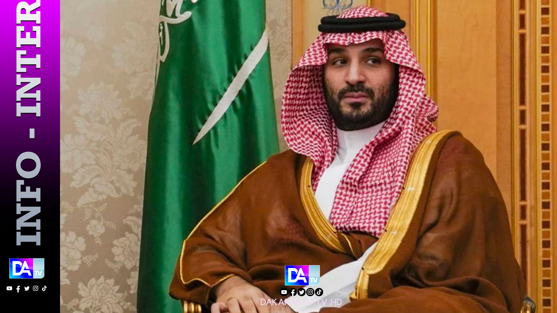 Le prince héritier saoudien appelle Israël à respecter la souveraineté de l'Iran et à s'abstenir d'attaquer son territoire