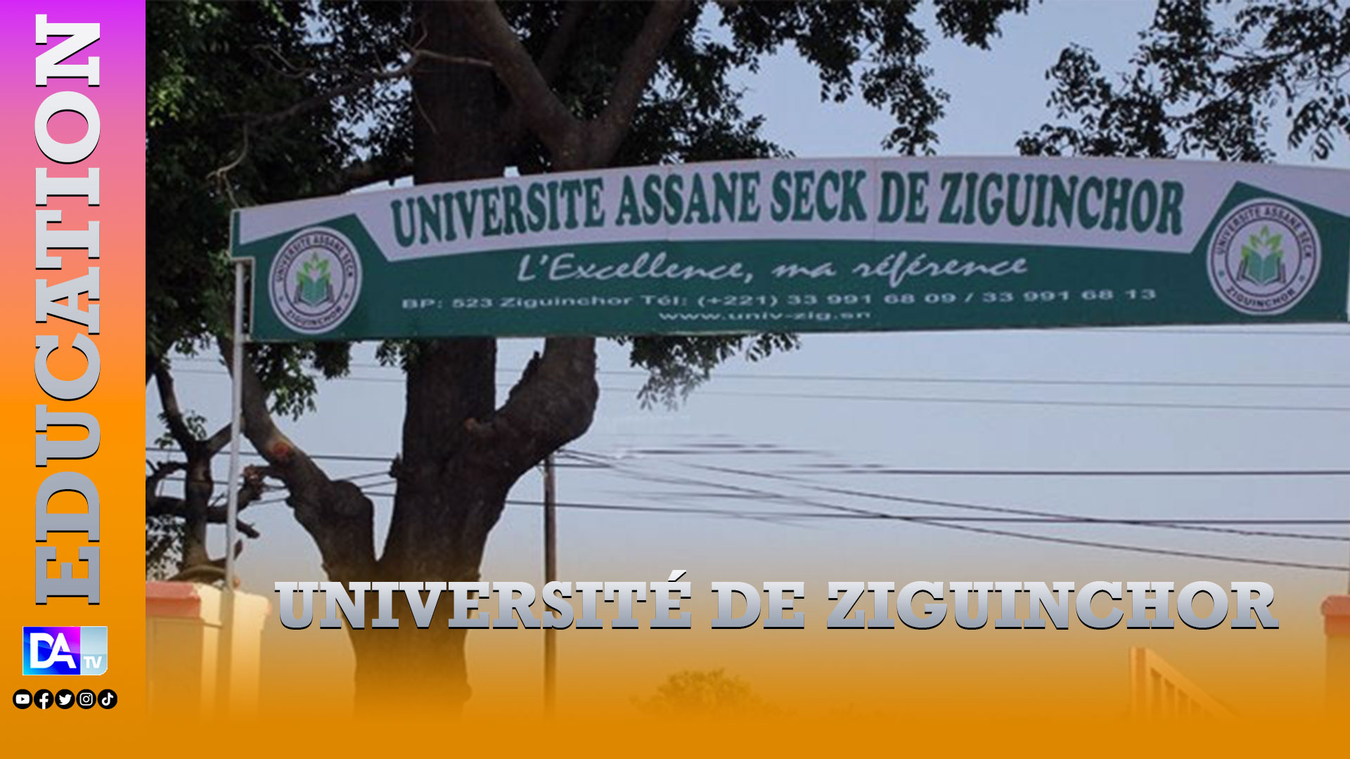 Université Assane Seck de Ziguinchor : le Conseil académique procède à la fermeture jusqu'à nouvel ordre du campus pédagogique…