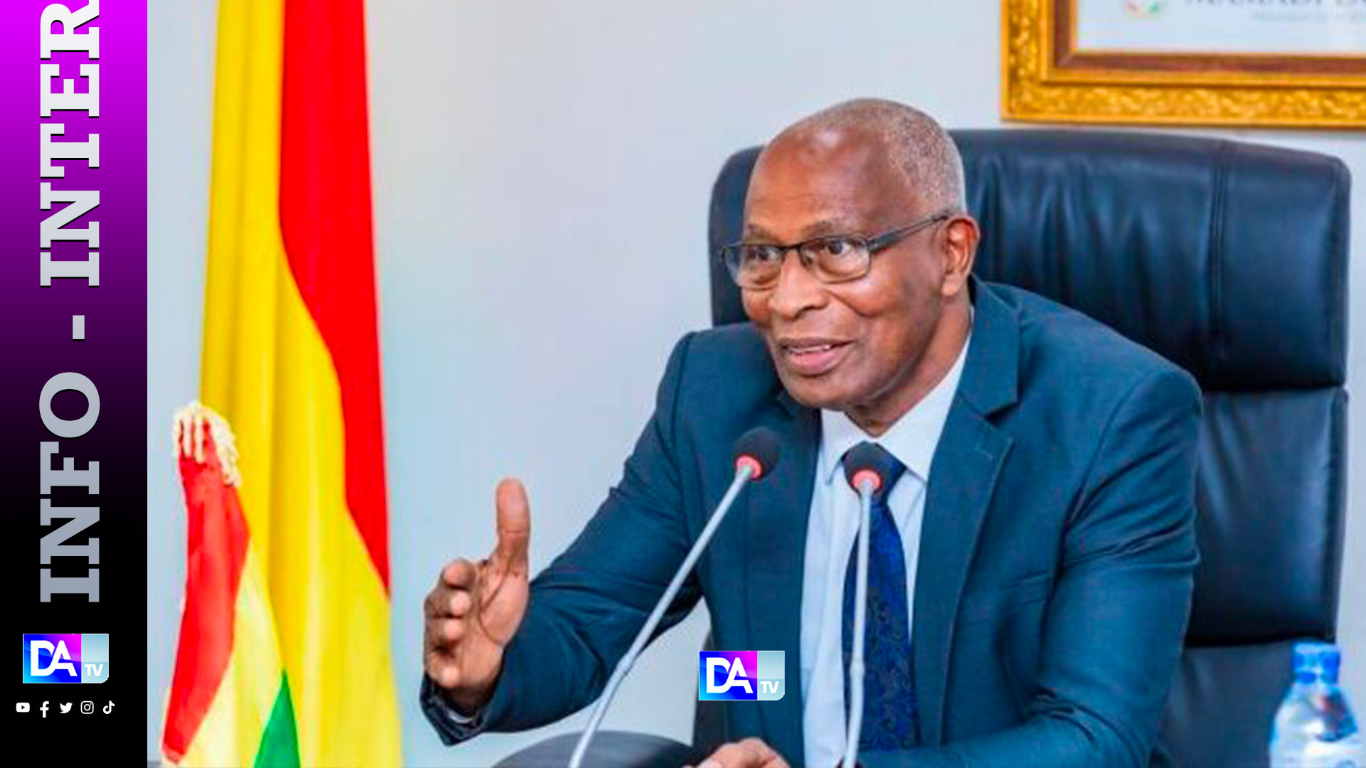 Drame à N'Zérékoré : le PM Oury Bah présente les condoléances du gouvernement aux familles éplorées et annonce trois jours de deuil national à partir de ce mardi.  