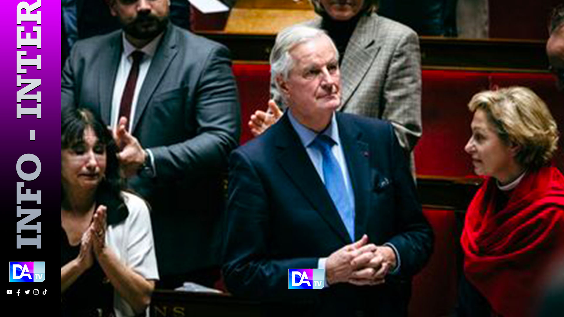 France : L'Assemblée renverse le gouvernement Barnier dans un vote de censure historique