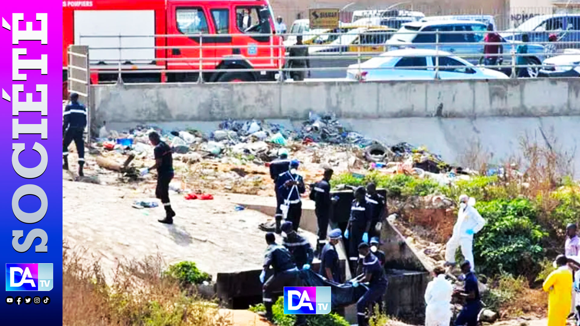 Mystère au canal de Pikine-Nord  : le corps de Serigne Ndiaye retrouvé dans un canal après quatre jours de disparition