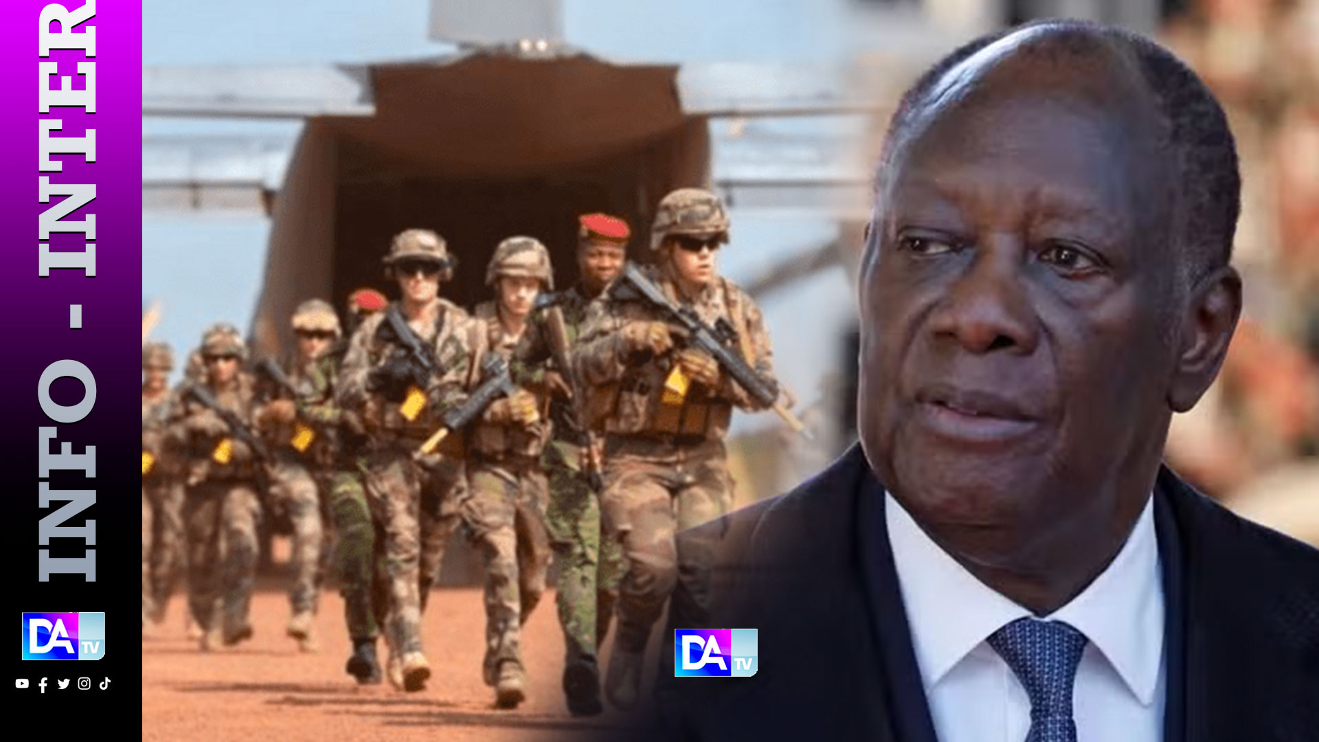 La base de l'armée française sera rétrocédée à la Côte d'Ivoire en janvier (Ouattara)