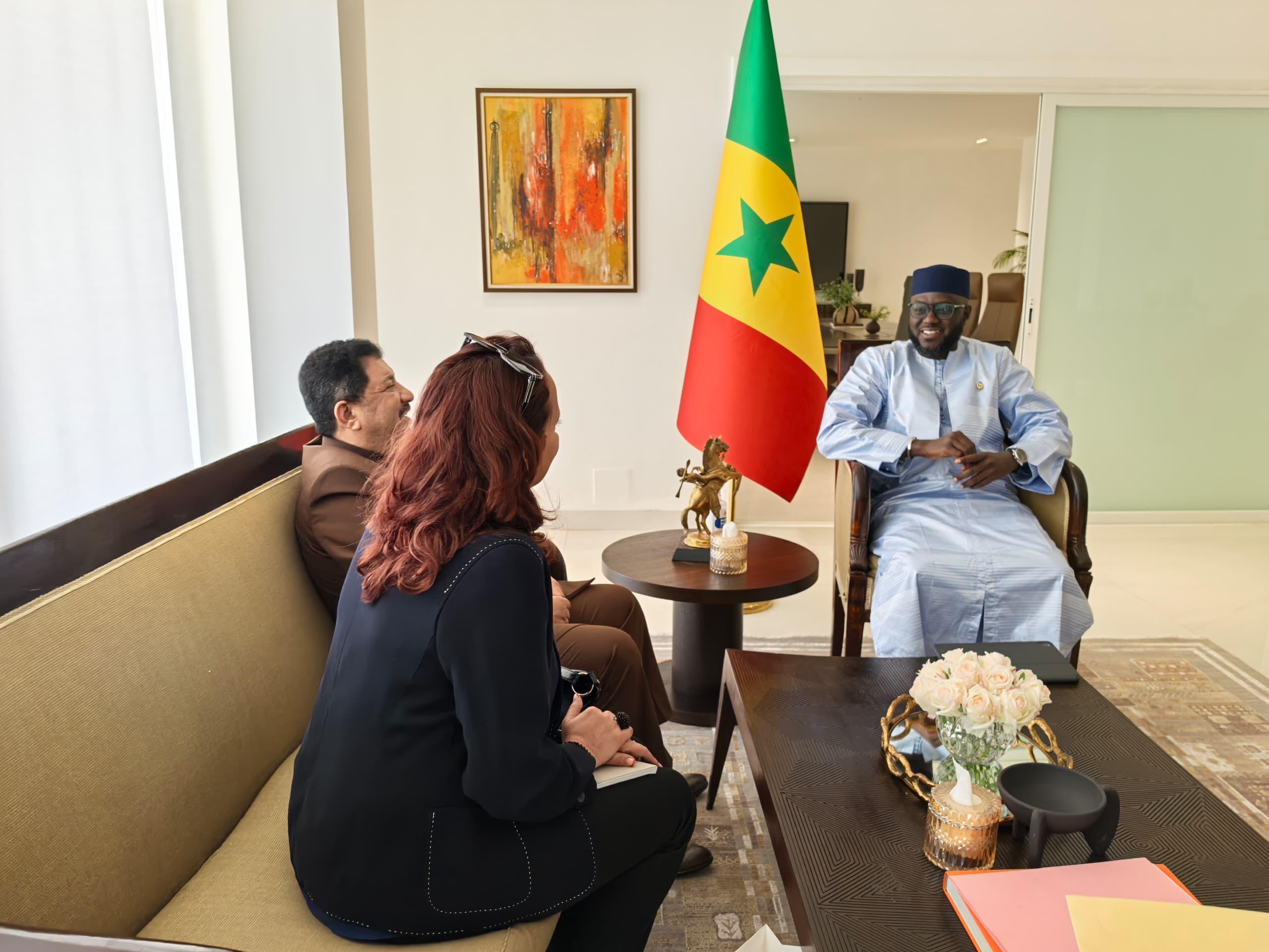 Coopération parlementaire : Le président El Malick Ndiaye a reçu une série de visites de pays arabes