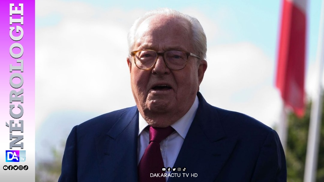 Jean-Marie Le Pen est mort mardi à l'âge de 96 ans