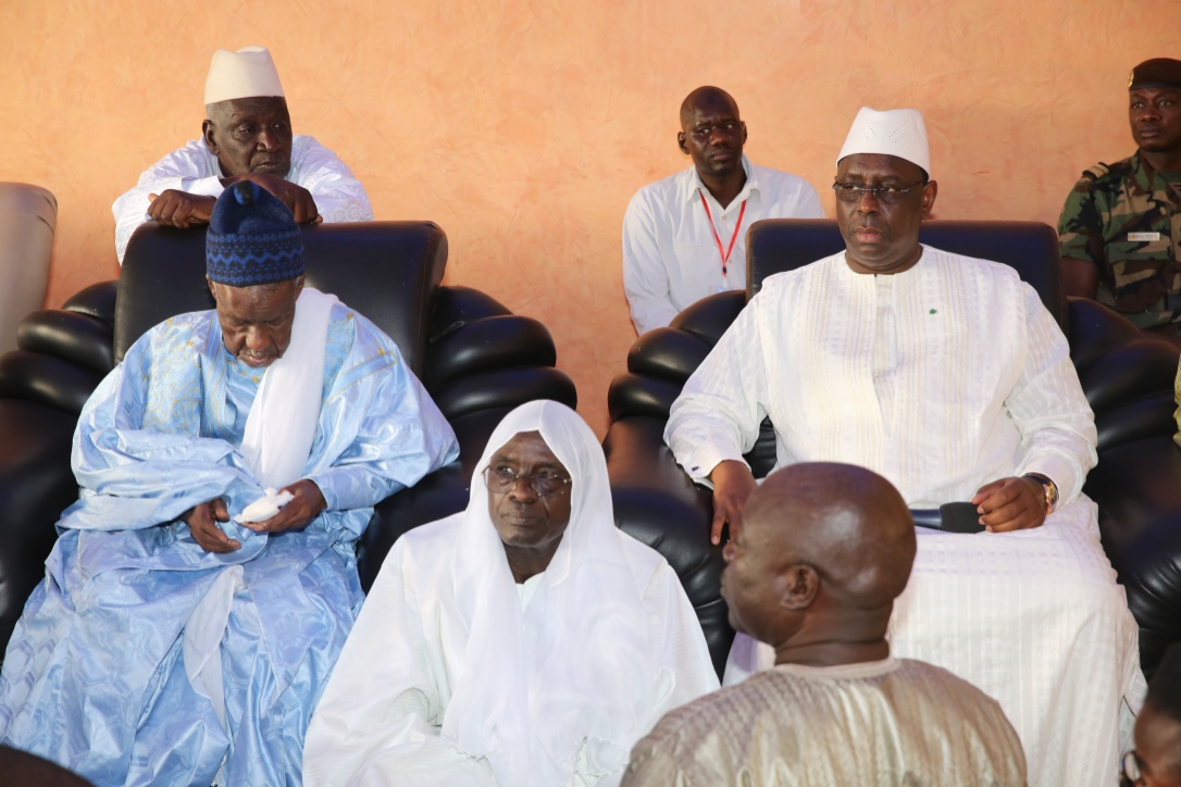 Visite du Président Macky Sall à Darou Marnane et Darou Mousty (Photos)