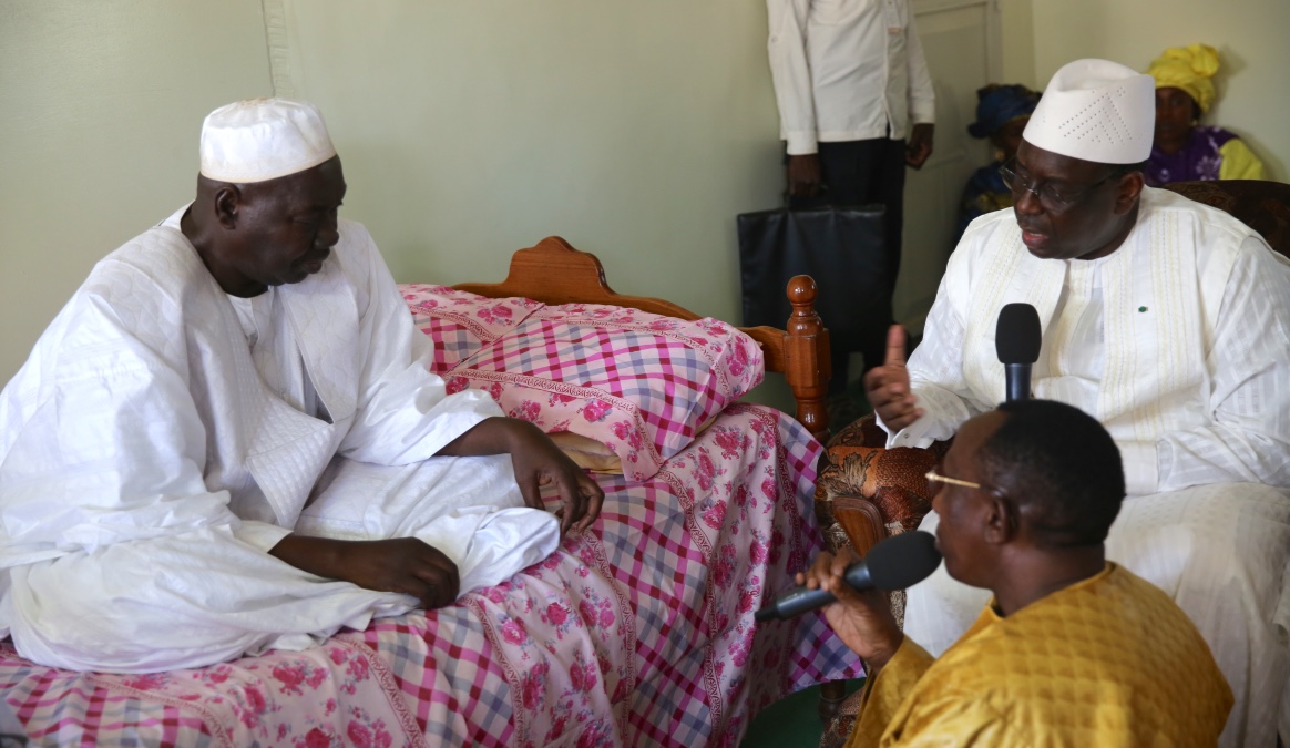 Visite du Président Macky Sall à Darou Marnane et Darou Mousty (Photos)