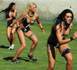 Bagarre entre joueuses dans un match de "foot lingerie" (vidéo - photos )