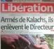 Revue de presse - Liberation : "Armés de Kalachs, ils enlèvent le directeur de la poste de Louga "