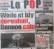 Revue de presse - Le Populaire: Wade et Idy déroulent, Bennoo cale