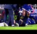 Puyol se fait agrafer le front en plein match (VIDEO)