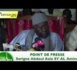 Integralité point de presse Al Amine - Orientation Gamou 2014