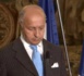 Fabius fait un malaise en direct