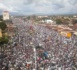 Les images du grand meeting de Cellou Dallein Diallo au Palais du Peuple de Conakry en Guinée