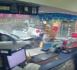 Une voiture rentre dans une station-service en Australie (video)