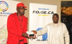 FOGECA : Remise des fonds octroyés par M. James Ndambo