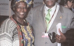 Hommage à Wangari Maathai écologiste kenyanne, Prix Nobel de la Paix 2004 ( Ousmane sow HUCHARD, ) 