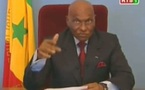 L'intégralité de l'adresse à la nation du président Abdoulaye Wade (VIDEO)