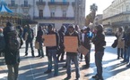 Manifestation anti-Wade d'un collectif créé à Montpellier