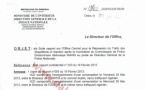 Rapport du Commissaire Keïta : L’alerte envoyée au Ministre de l’intérieur pour prévenir une nomination périlleuse du Commissaire Niang comme DGPN. (DOCUMENTS)