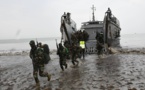 Exercice de tir en mer au large de Dakar : la marine nationale en exercice contre le terrorisme maritime au large de la zone Alpha