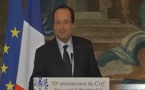 Mauvaise blague d'Hollande: "L'ivresse communautariste du dîner l'a grisé"