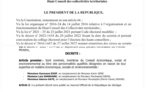 Exclusif- Dakaractu - Haut Conseil des Collectivités Territoriales  : Le Président dresse la liste des 150 membres