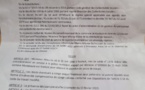 Mairie de Kaolack : Voici la lettre de licenciement de l'agent municipal Aliou Lô...Une lettre truffée de fautes.