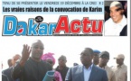 Dakaractu Bi hebdo : Voici la une du Jeudi 18 Décembre 2014