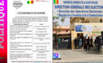 Sénégal-élections législatives anticipées du 17 novembre 2024 : voici la chronologie de certaines opérations électorales selon la DGE.