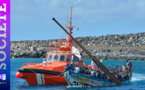 Migration irrégulière : une pirogue de 81 personnes dont 7 femmes et 3 mineurs débarque à El Hierro.