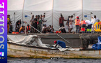 Immigration : Une pirogue de 150 personnes au départ à Dakar, est arrivée à El Hierro avec 131 migrants après 14 jours de voyage...