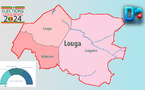 [INFOGRAPHIE] Sénégal/Législatives 2024 : Visualisez les résultats provisoires de la région de Louga