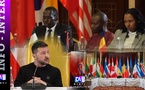 Sommet sur les céréales en Ukraine : le président Zelensky s'est entretenu avec des journalistes africains dont Ibrahima Lissa Faye de PressAfrik