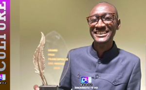 Grand prix Francophile des médias : Le Secrétaire d’État à la Culture, Bacary Sarr, félicite le journaliste Alioune Badara Mané