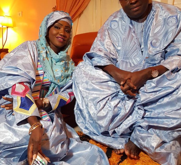 Magal Touba 2017 :   Serigne Djily Fatah Mbacké avec son talibé Oumou Provocation