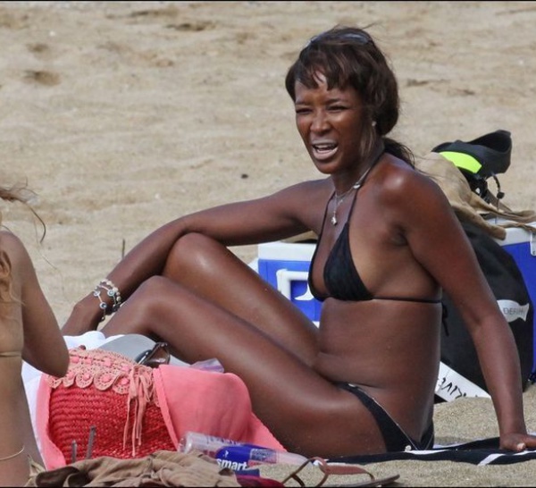 Naomi Campbell très ordinaire sans maquillage. ( PHOTOS )