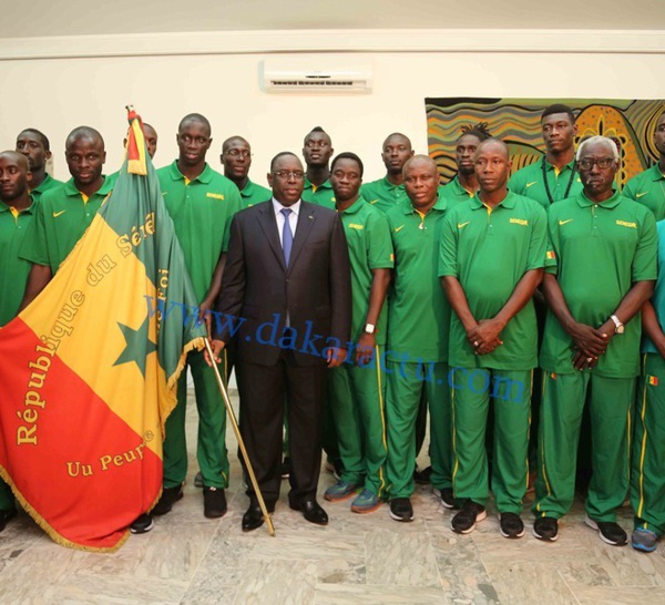 Macky Sall aux Lions : 'Toute la nation est derrière vous"