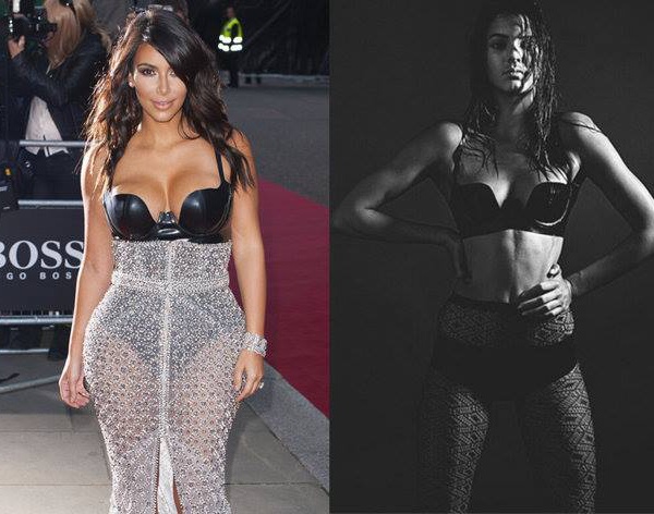 Quand Kim Kardashian vole le soutien-gorge en latex de Kendall Jenner !