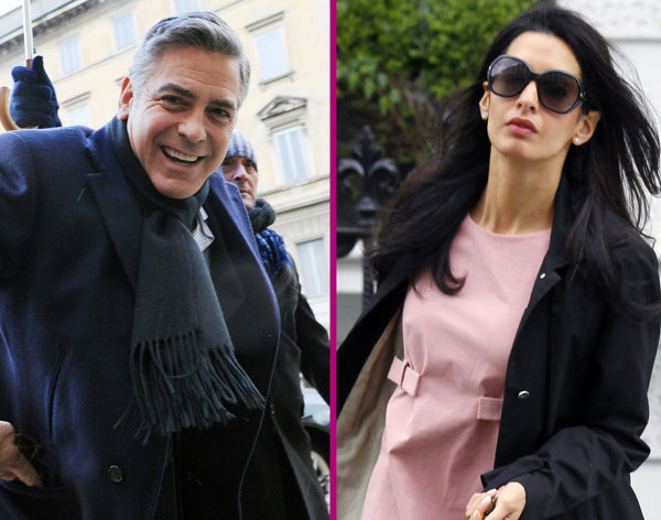 George Clooney et Amal Alamuddin vont se marier à Venise