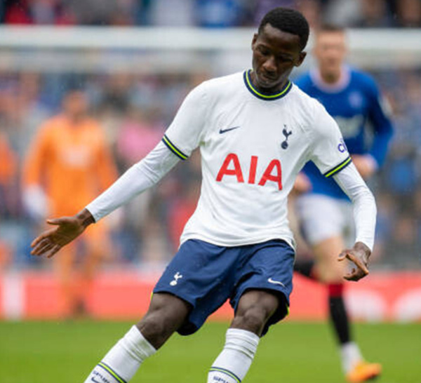 Premier League : Buteur face à Man Utd, Pape Matar Sarr marque son 1er but avec Tottenham