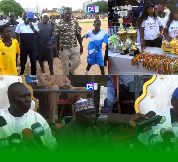 Kaolack / Parrain des finales du tournoi des écoles de football : Le président de l'Asc Saloum, Fallou Kébé, gâte la petite catégorie