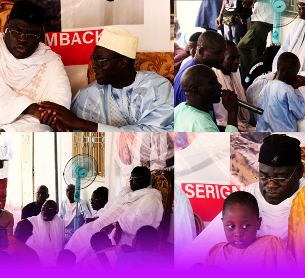 [ IMAGES ] 18 Safar / Touba Gouy Mbind : Grosse affluence de fidèles chez Serigne Bass Khadim Awa Bâ