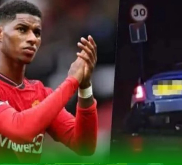 Manchester United : Marcus Rashford impliqué dans un accident de voiture