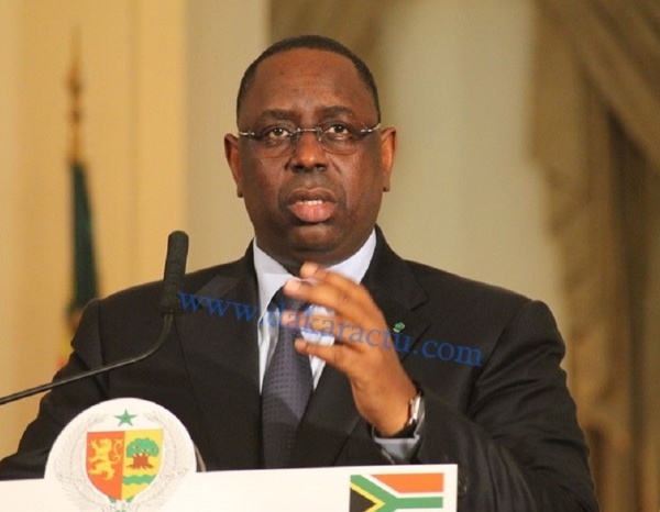 Audience des enfants du Président Abdou Diouf