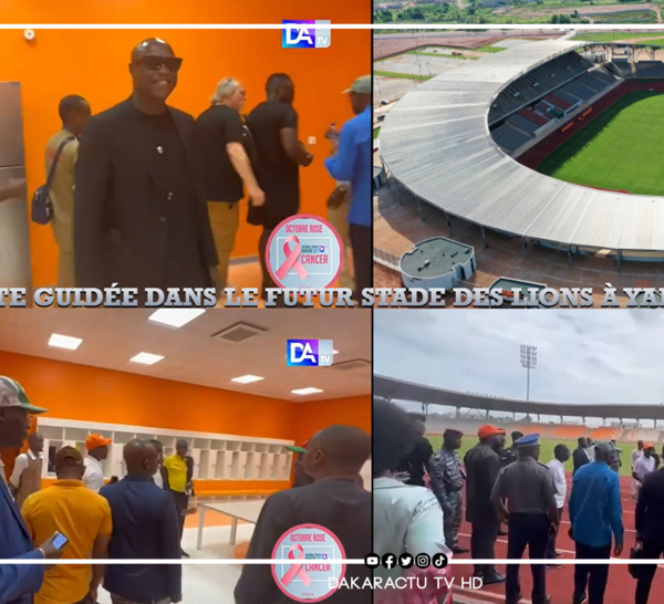 CAN 2024 / Vestiaires, terrain d’entraînement… : Visite guidée dans le futur stade des Lions à Yamoussoukro !